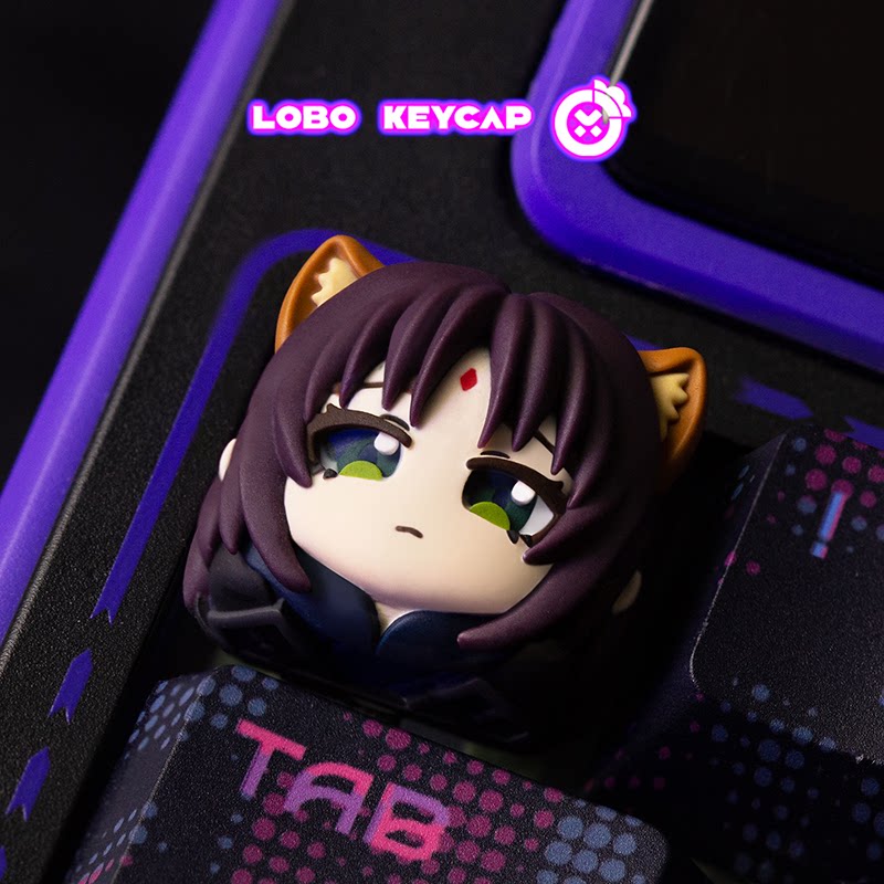 Keycap Lobo Creativo Anime Art - Gaming Accessories In China recensione e prezzo