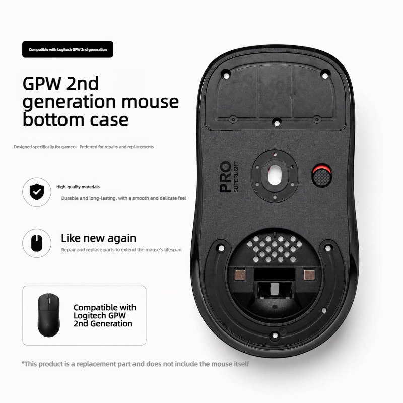 Scocca inferiore di ricambio p - Logitech Mouse G Pro X Superlight recensione e prezzo